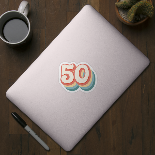 50 Number by RetroDesign